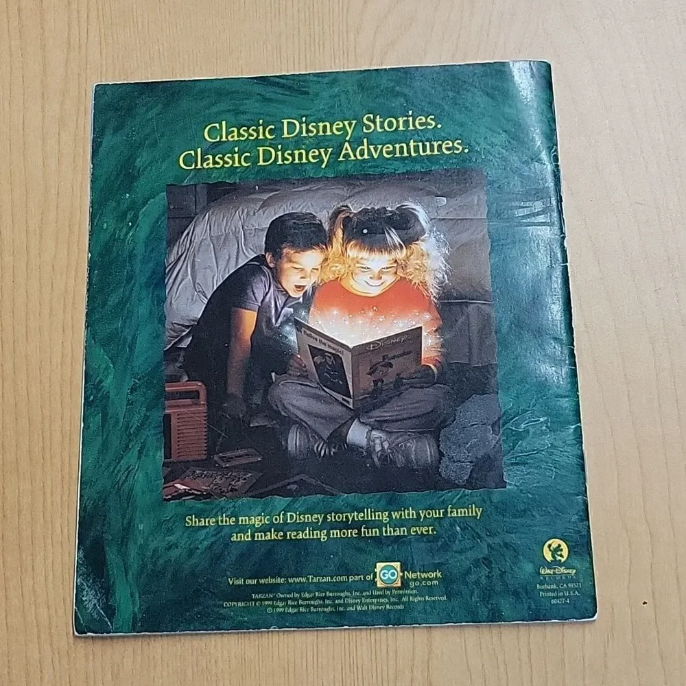 Disney‎ Tarzan and Tarzan & Jane vhs movies, Tarzan figure,book other figures